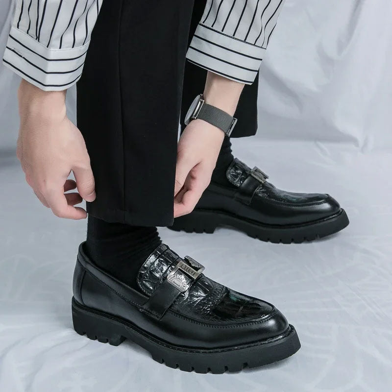 Platform Slip-On Loafers