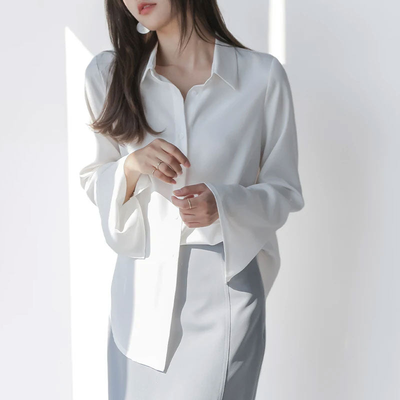 Women’s Chiffon V-Neck Blouse