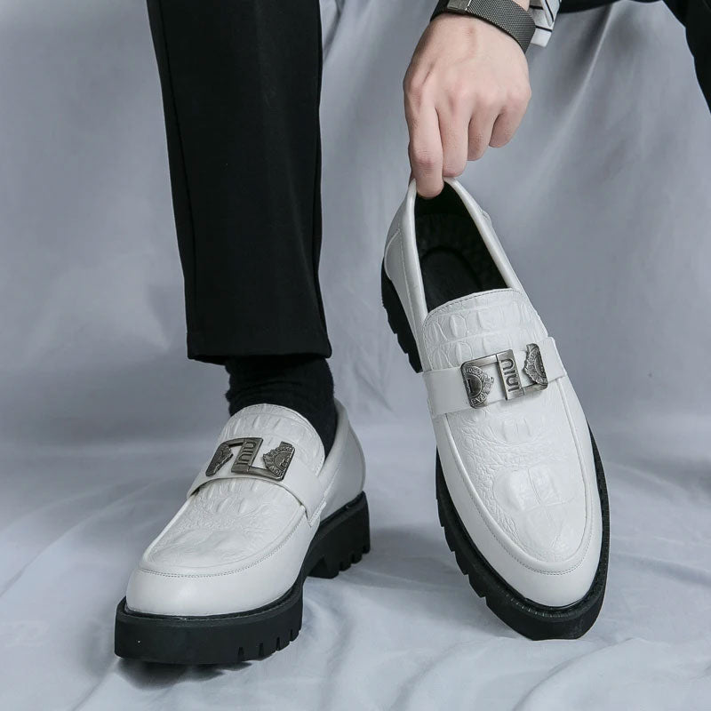 Platform Slip-On Loafers