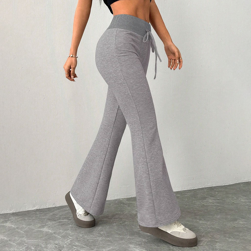 Women’s Lace-Up Slim Trousers
