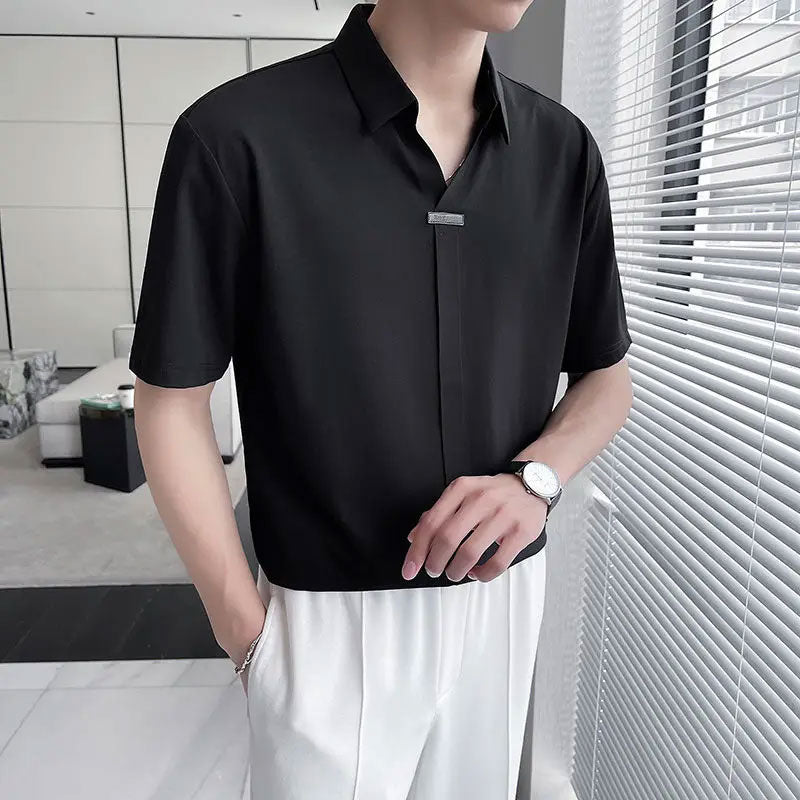 Men’s Summer Casual Short-Sleeve Shirt
