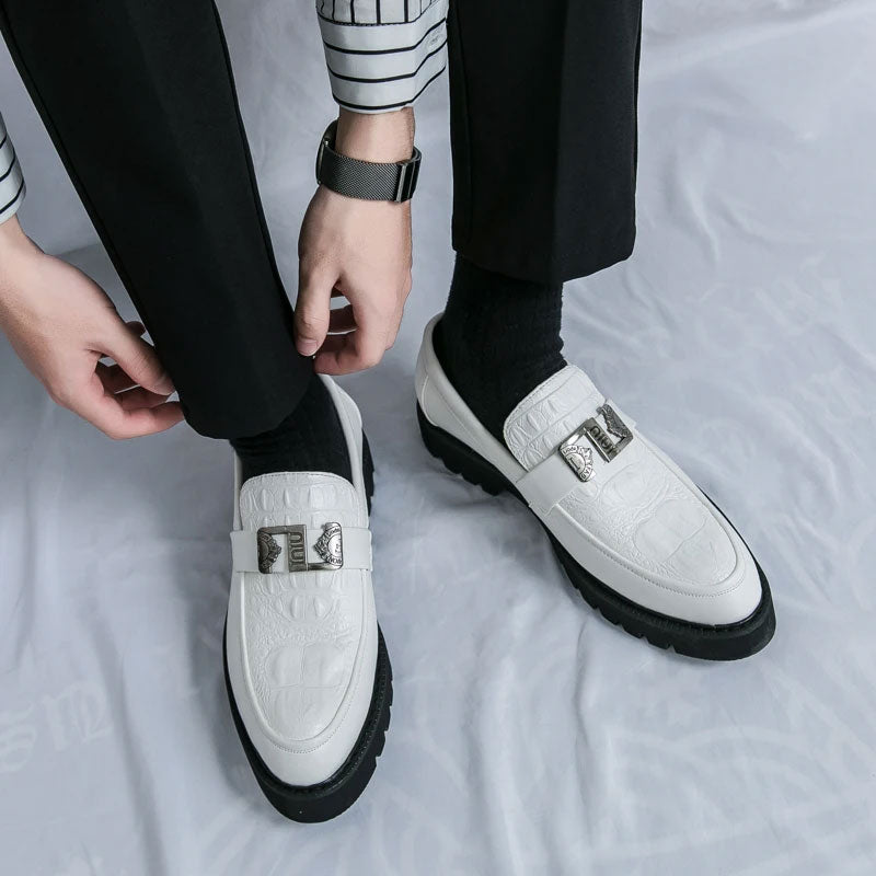 Platform Slip-On Loafers