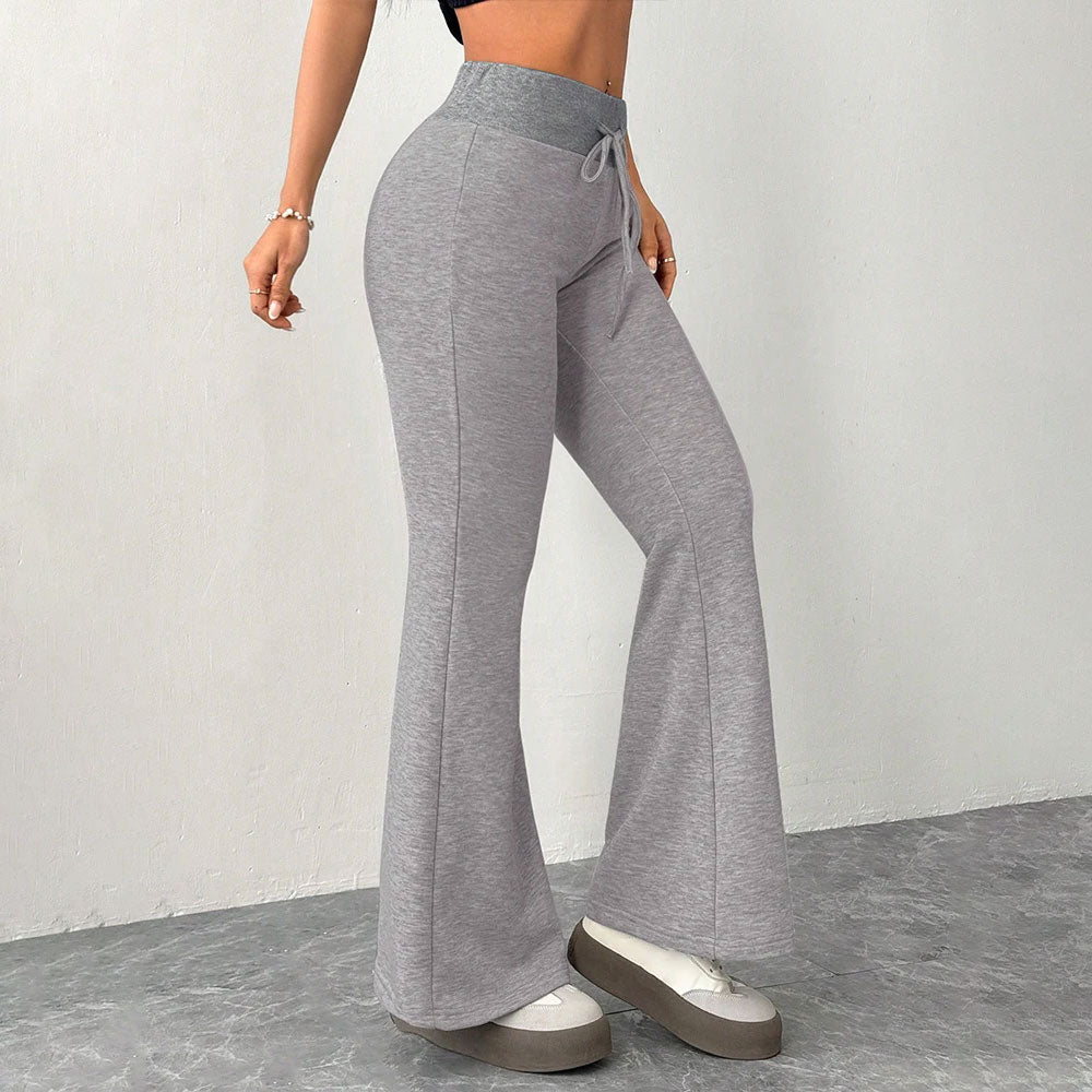Women’s Lace-Up Slim Trousers