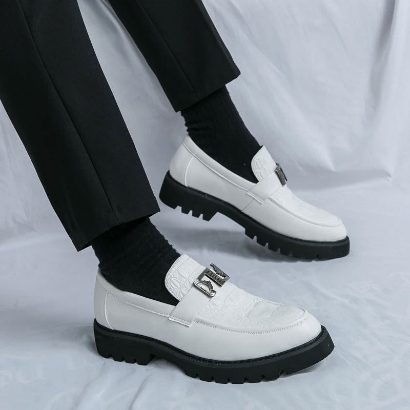 Platform Slip-On Loafers