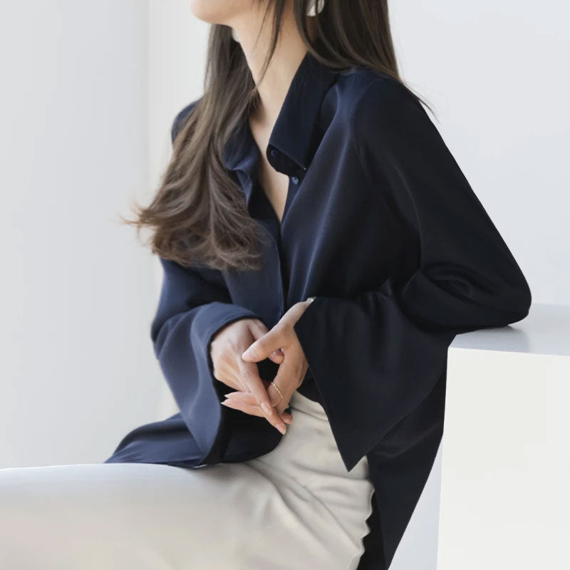 Women’s Chiffon V-Neck Blouse