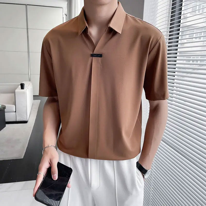 Men’s Summer Casual Short-Sleeve Shirt