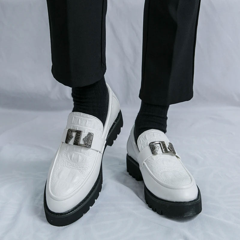 Platform Slip-On Loafers