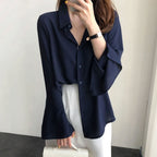 Women’s Chiffon V-Neck Blouse
