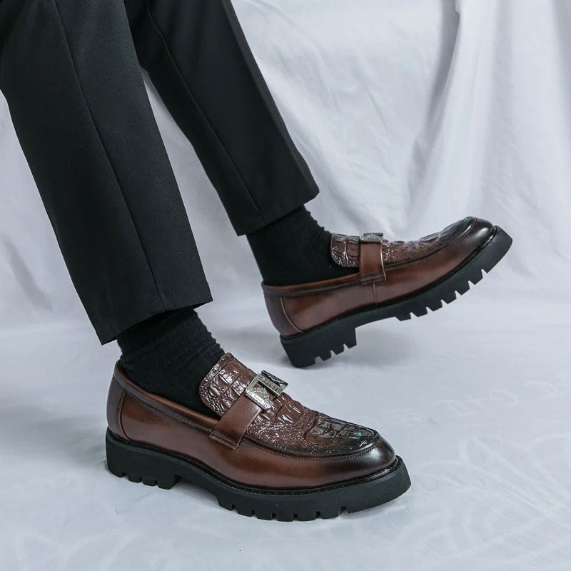 Platform Slip-On Loafers