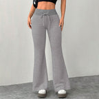Women’s Lace-Up Slim Trousers