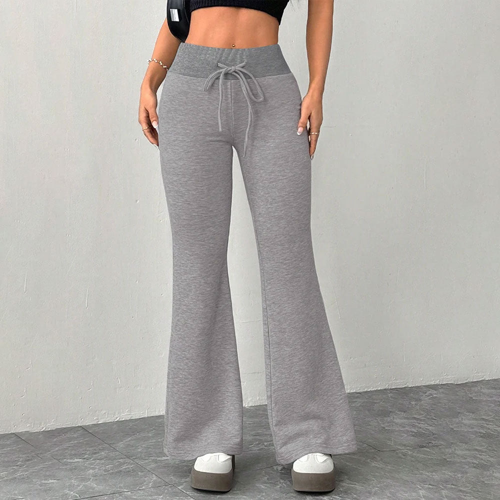 Women’s Lace-Up Slim Trousers