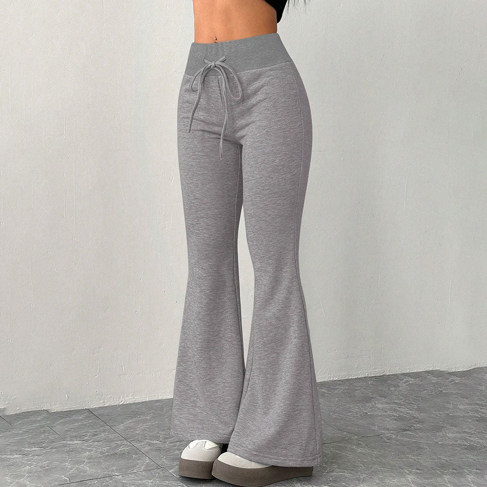 Women’s Lace-Up Slim Trousers