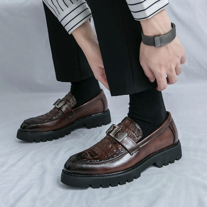 Platform Slip-On Loafers