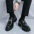 Platform Slip-On Loafers
